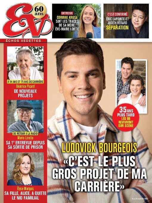 Title details for Échos Vedettes by TVA Publications Inc. - Available